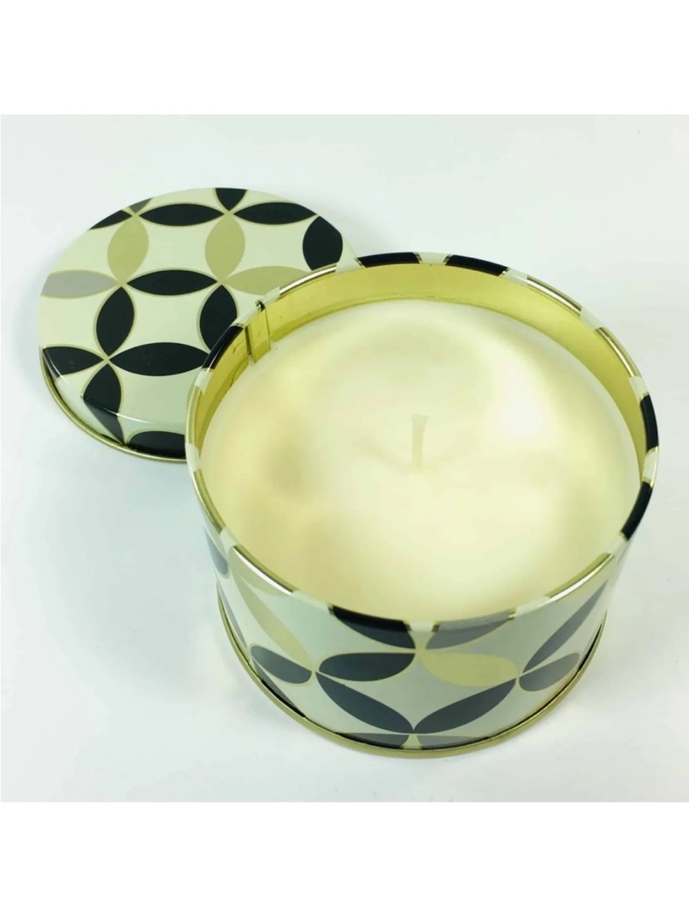 NEW Erin Condren Celebrate Candle in Mid Century Circles Design Tin
